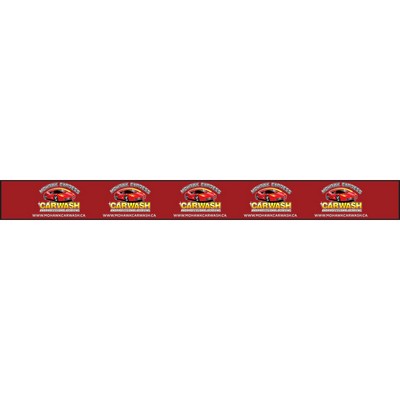 2' x 20' 9 Oz. Mesh Scrim Vinyl Banner