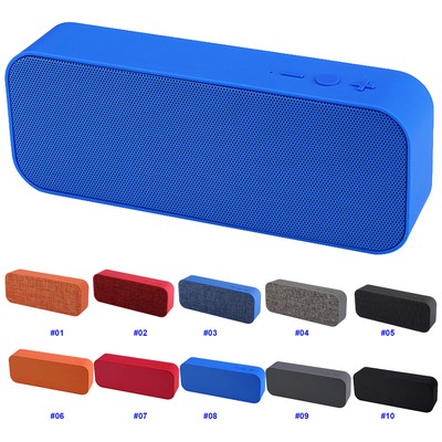 Rectangle Bar Shape Bluetooth® Speakers