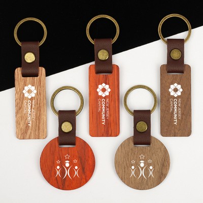 Wooden Keychain