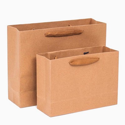 Paper Shopping Bag W/Handle 7.9" X 3.9" X 11"