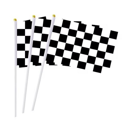9" x 6" Hand Waving Flag Banner