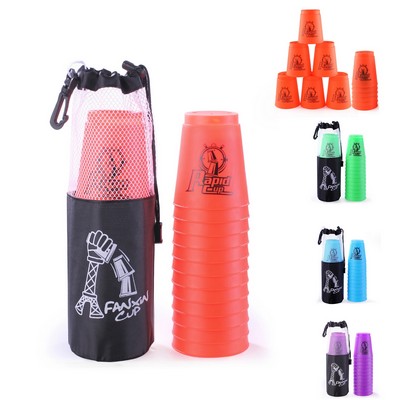 12Pcs Cup Stacking Game Set
