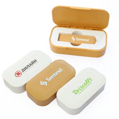 Recycled Kraft Paper USB Flash Drive