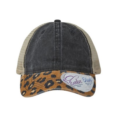 Inifinity Her™ Janet Women's Ponytail Cap w/Mesh Back