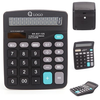 5.8 X 4.8 X 2" Plastic Calculator