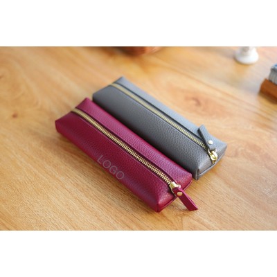 Cowhide pen case