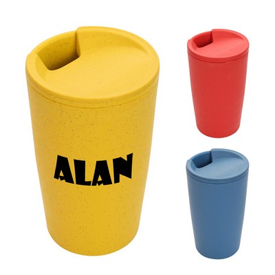 Wheat straw cup