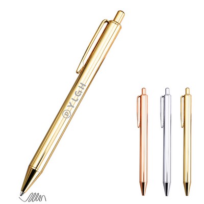 Click Activated Metal Pen