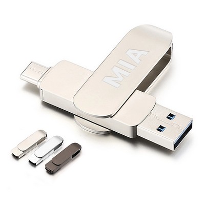 512 Gb 2 In 1 Type c & Usb Flash Driver