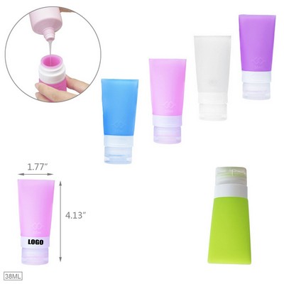 Silicone Travel Bottle with Flip Lid