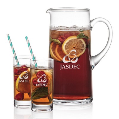 Rexdale Pitcher & Dresden Beverage Set