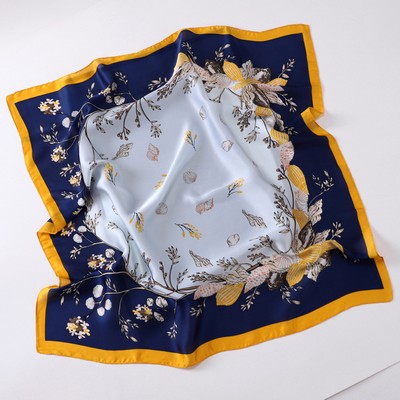 28" x 28" Stain Square Scarf Neck Scarves Kerchief Neckerchief Headband Handbags Wrap Scarf #23