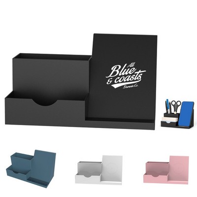 Versatile Wireless Charger with Desk Organizer