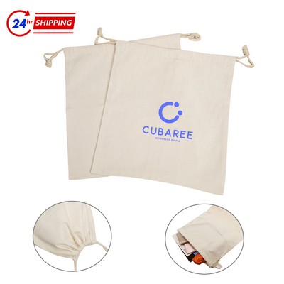Plain Canvas Travel Bag