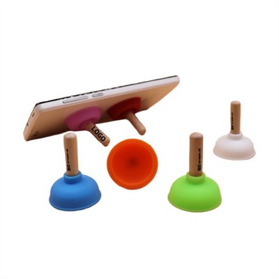 Plunger-Shaped Phone Stand