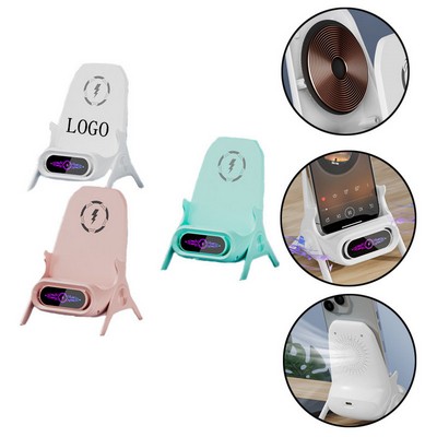 Fast Wireless Charger Station Phone Holder