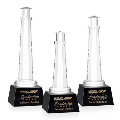 Lighthouse Award on Robson Base - Black