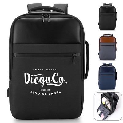 USB Charging Water-repellent Backpack