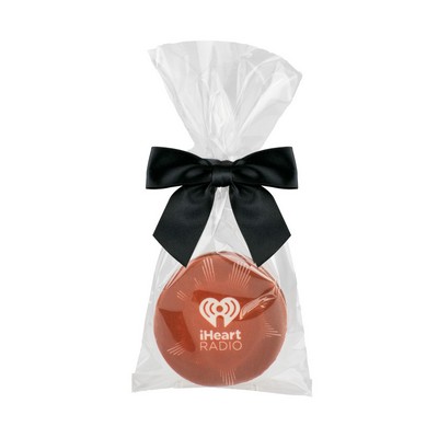 Iced Shortbread Cookie In Bag - 3 Pack - 3" Round
