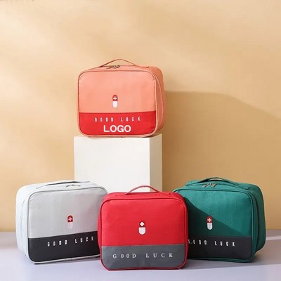 Multifunctional Large Capacity Home Medical First Aid Kit Portable Travel Medicine Bag