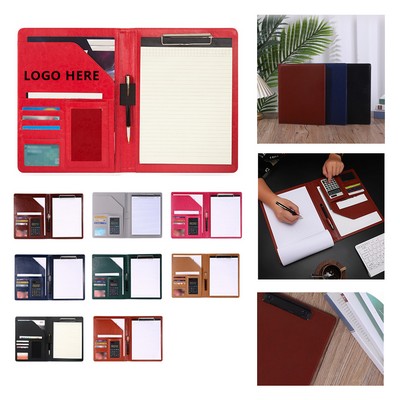 Professional A4 Executive Padfolio - PU & ABS Construction