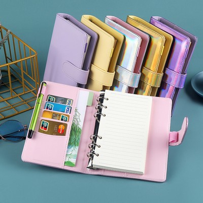 Magnetic PVC A6 Notebook