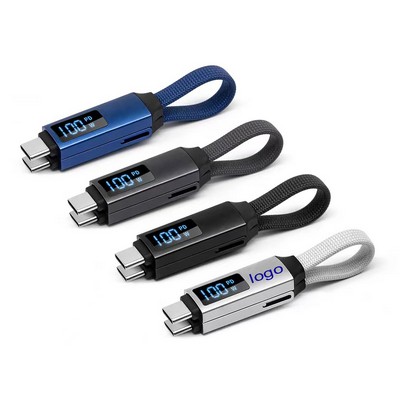 100W Magnetic Multi Charging Cable