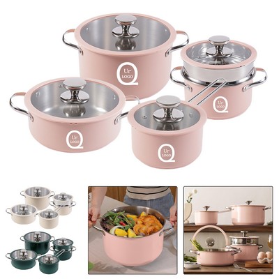 Stainless Steel Non-Coated Cookware Set