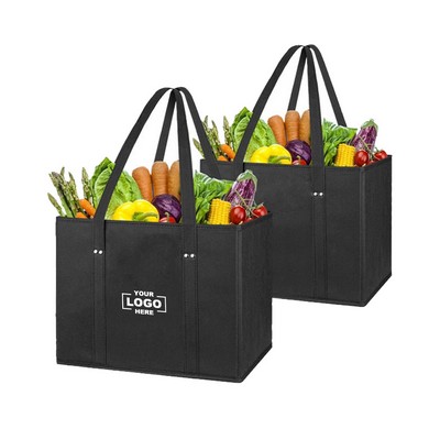 Foldable Non-Woven Storage Box - Large Capacity Organizer For Shopping & Home Organization