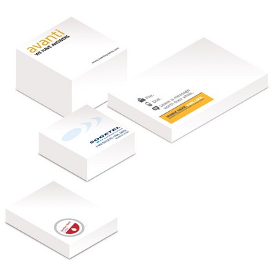 Tall Adhesive Note Pads - 4"x3"