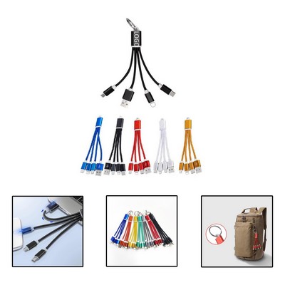 Multi-Functional Charging Cable With Keyring