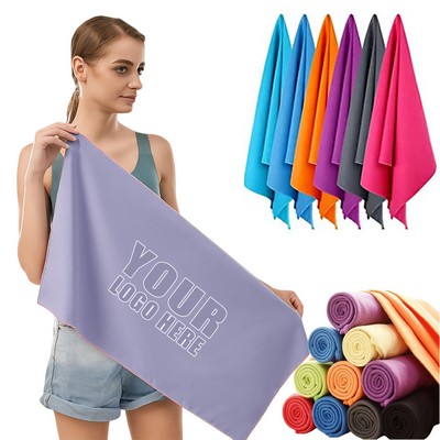 Microfiber Quick Dry Sports Towel 31.5" × 15.8"