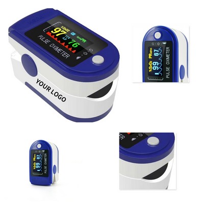 Fingertip Pulse Oxygen Monitor Display