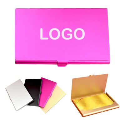 Aluminum Alloy Business Card Organizer