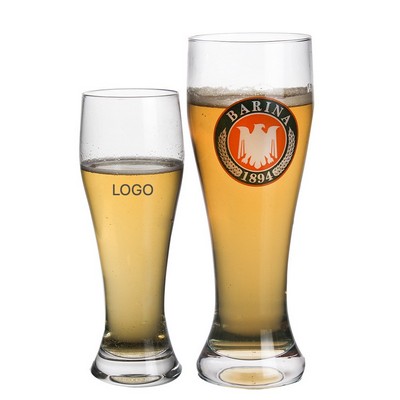 Western-Style Craft Beer Glass German Cinched-Waist Transparent Wheat Pilsner Mug