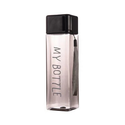 Square Plastic Clear Bottle