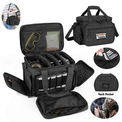 Large Pistol Range Bag For Men