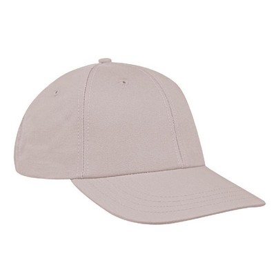 Solid Eyelets Brushed Slide Buckle Lowstyle Hat