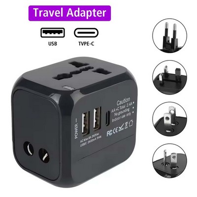 Universal All-in-One Wall Travel Charger Adapter