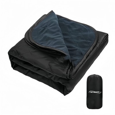Polar Fleece Polyester Camping Blanket