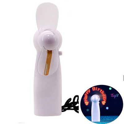 Mini LED Flashing Promotional Fan
