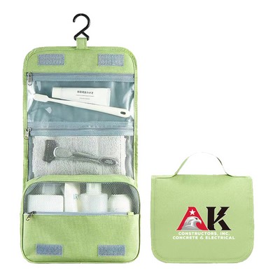 Large Capacity Toiletry Bag Travel Bag with Hanging Hook for Men and Women Waterproof Storage Bag