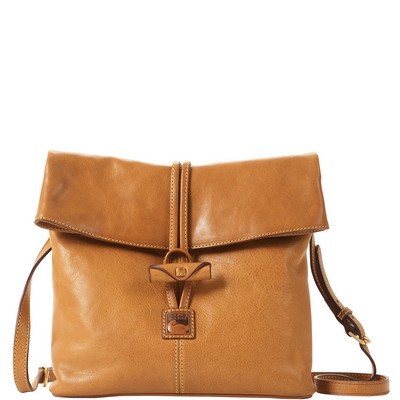 Dooney & Bourke Natural Beige Florentine Medium Toggle Crossbody Bag