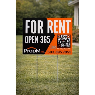 Corrugated Plastic Sign (48" x 48")