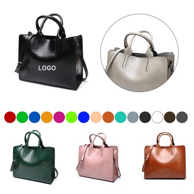 Leather Shoulder Handbag for Women
