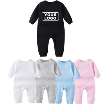 Long-sleeved Pure Cotton Baby Romper