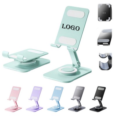 Heavy-Duty All-Metal Rotating Stand for Phones and Tablets