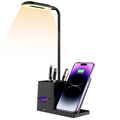 LED Desk Lamp Wireless Charging