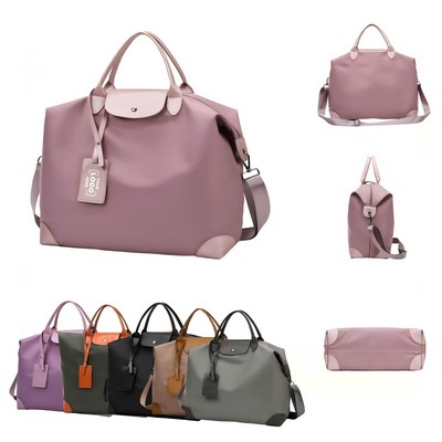 Stylish Large-Capacity Waterproof Oxford Cloth Dry Wet Separation Travel Fitness Bag