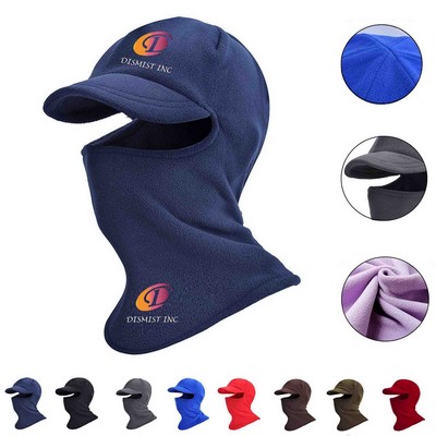 MOQ 10pcs Balaclava Windproof Winter Warm Face Mask Fleece Men and Women Cold Weather Neck Warmer